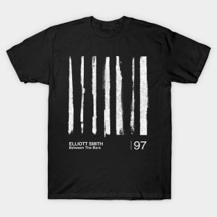 Between The Bars / Minimalist Graphic Artwork Design T-Shirt